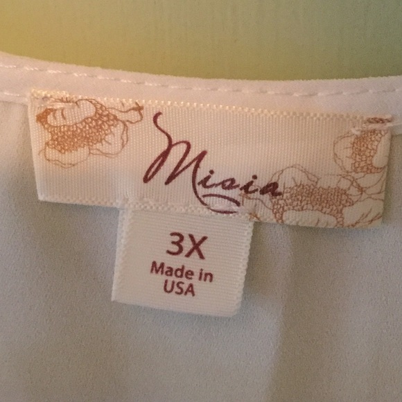 Blue & White Marble Pattern Top - Picture 3 of 5